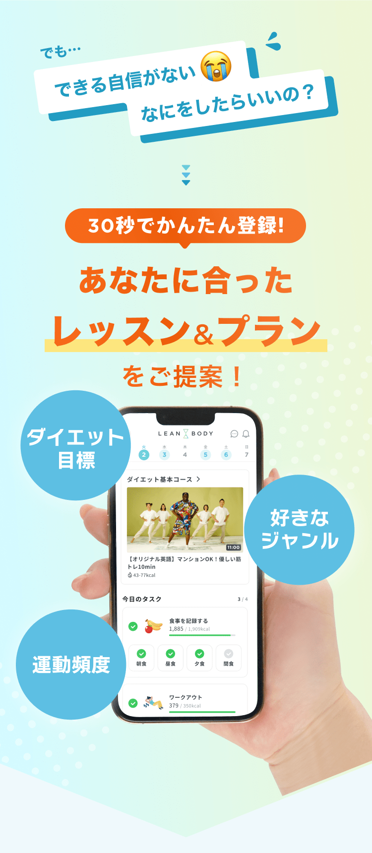 でも、できる自信がない。なにをしたらいいの？